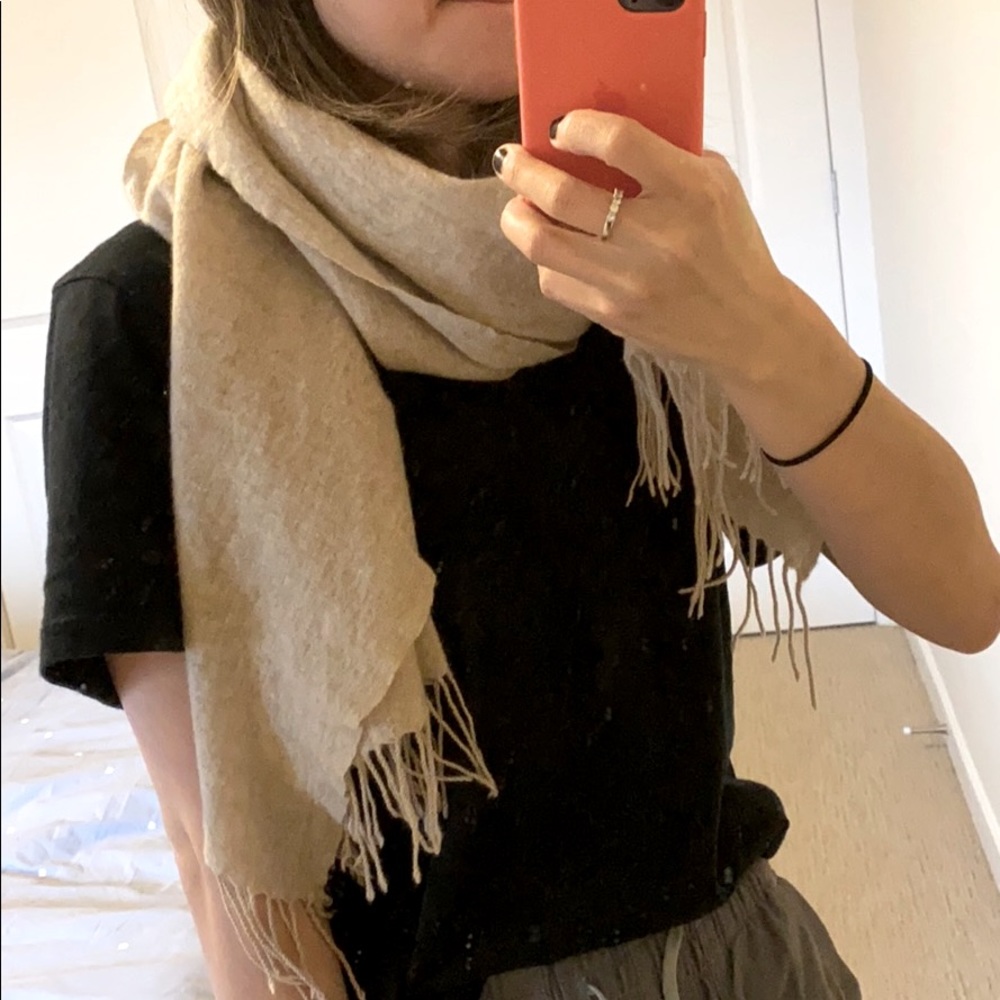 Muji cashmere scarf